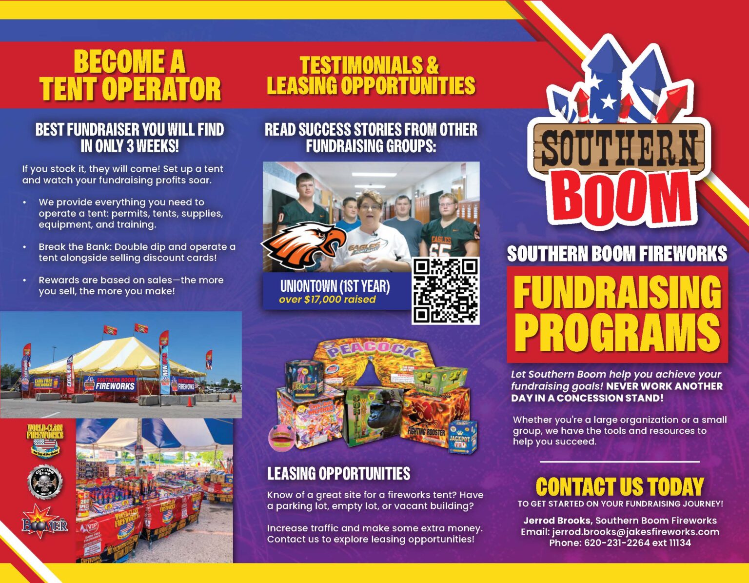 fundraise with fireworks