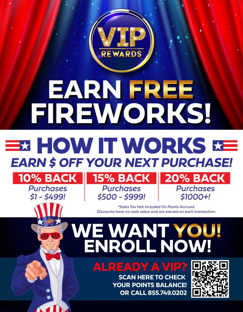 earn free fireworks